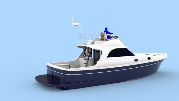 Image of Baby Blue yacht #3