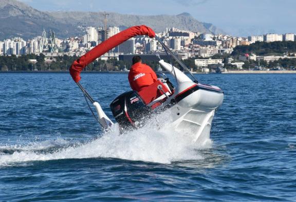 Image of Artic grey yacht #2