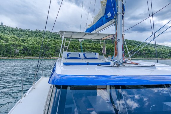 Image of Blue yacht #13
