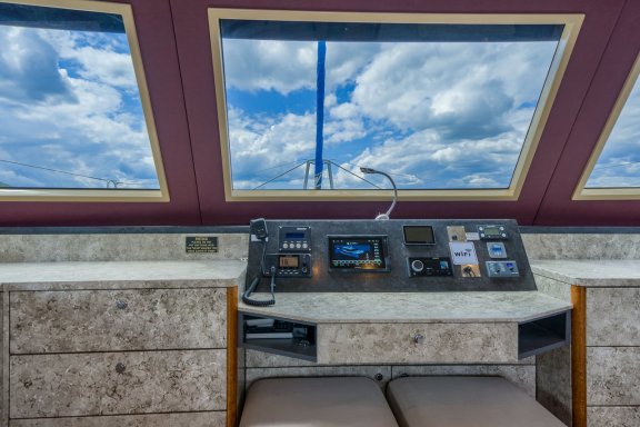 Image of Blue yacht #25