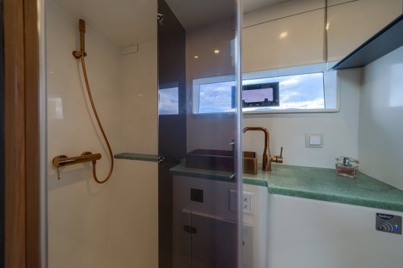 Image of Blue yacht #28