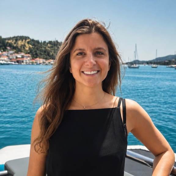Ana Domingo, yacht charter broker with AMWAX Prime