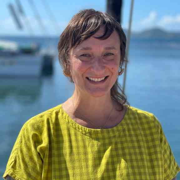 Yacht Charter Broker Jonna Durernoy with AMWAX Prime