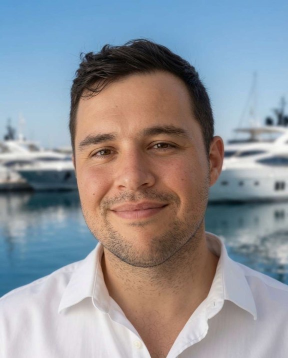 Pedro Marques yacht charter broker with AMWAX Prime