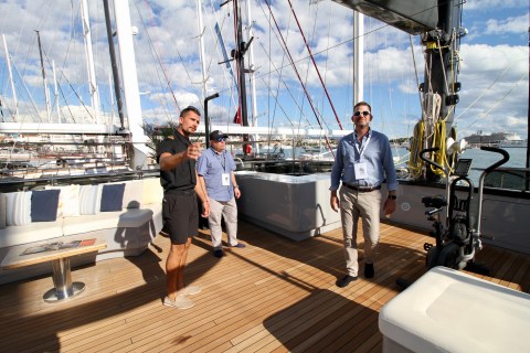 Klara Jakobsen's photo from the onboard visit