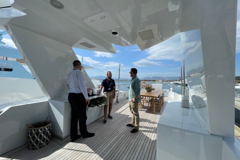 Klara Jakobsen's photo from the onboard visit