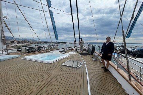 Klara Jakobsen's photo from the onboard visit