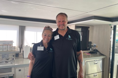 Klara Jakobsen's photo from the onboard visit
