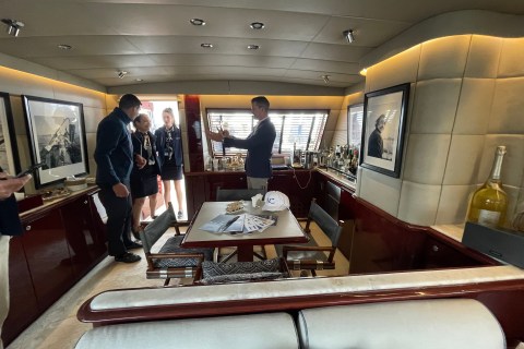 Klara Jakobsen's photo from the onboard visit