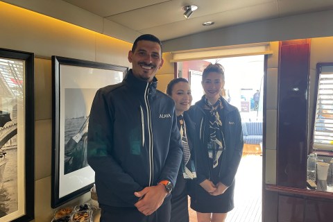 Klara Jakobsen's photo from the onboard visit