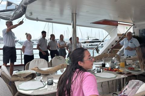 Chris de Kock's photo from the onboard visit