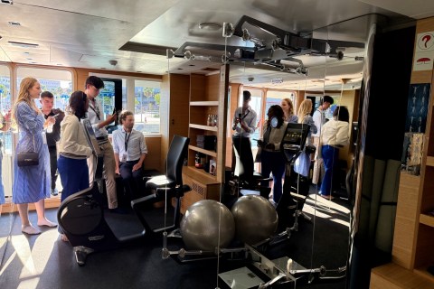 Klara Jakobsen's photo from the onboard visit