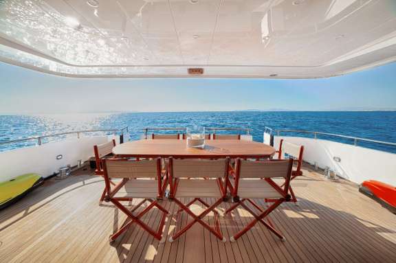 Aft deck
