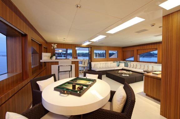 Sky Lounge on upper deck