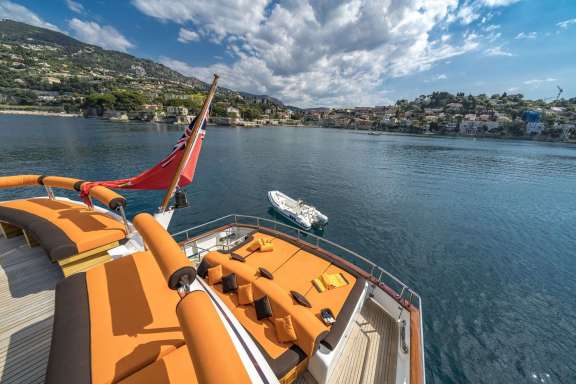 Fiorente - View of the main aft deck - 2018