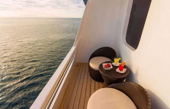 UPPER DECK CABINS - BALCONY