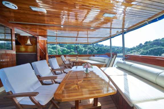 Aft deck