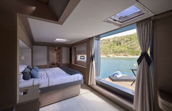 La Gatta - Interior Master cabin