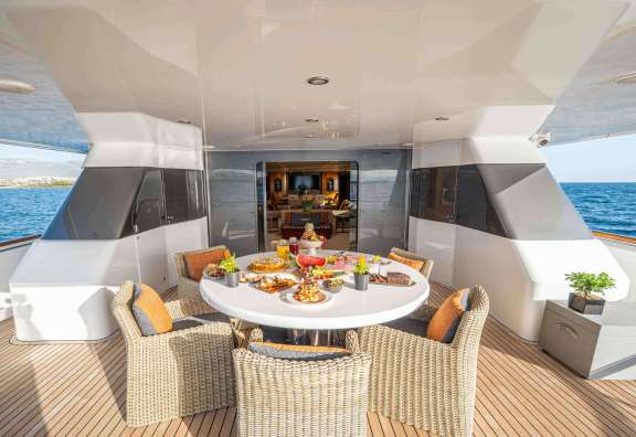 Aft deck