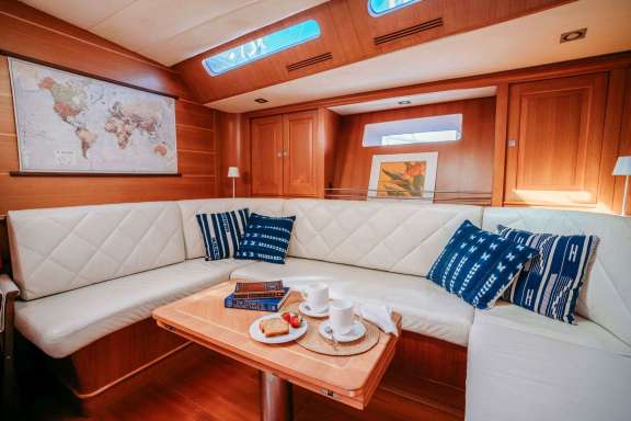 Spacious and comfortable salon