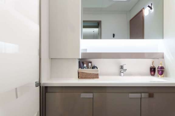 Master cabin bathroom