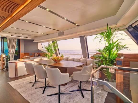 Interior dining area