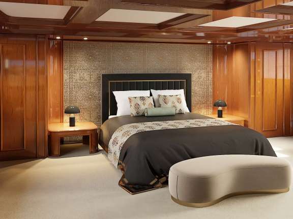 The Master features a Superking size bed, two closets, two seating areas and a dressing table
