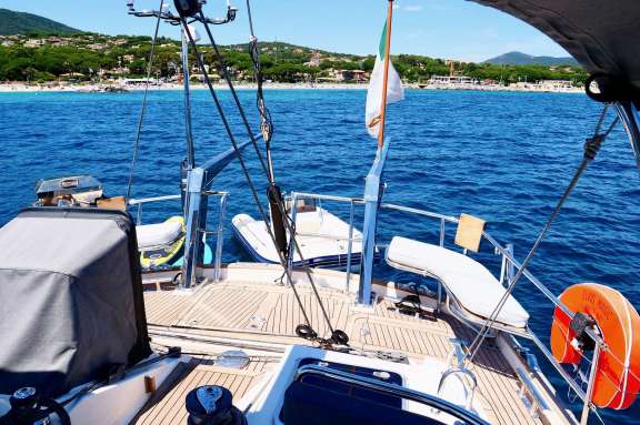 Aft Deck Seating Area