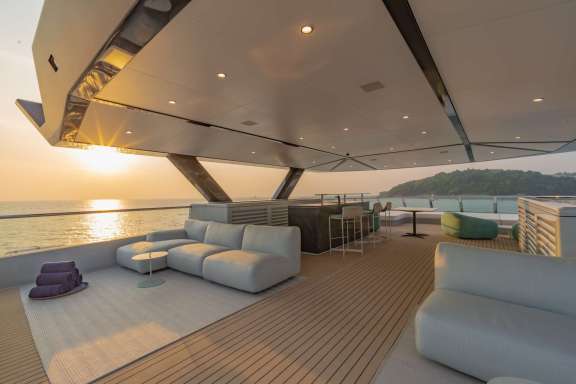 Sun Deck with Comfy Sofas