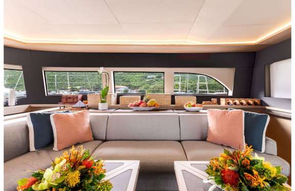 Cozy interior seating