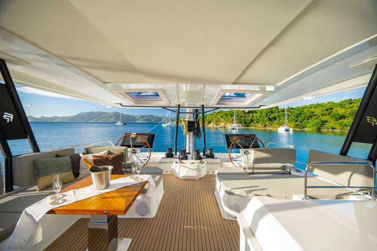 The flybridge