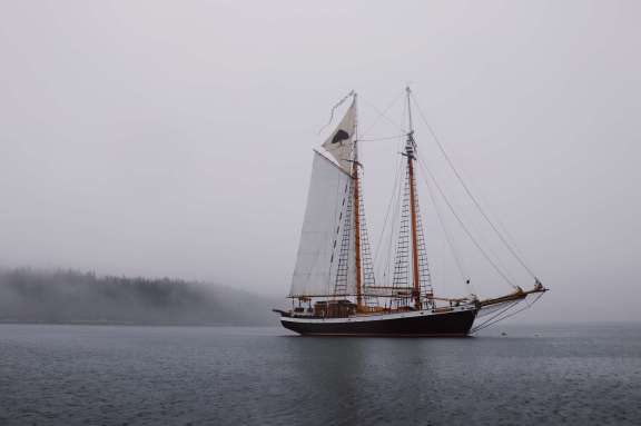 At anchor