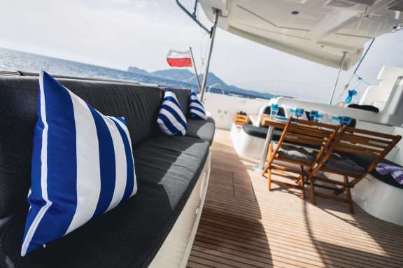 Aft deck area