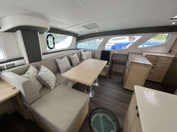 Saloon - table converts to a huge couch